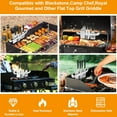 thumbnail image 6 of 10 Inch Griddle Spatula Holder Magnetic Design, Stainless Steel Grill Barbecue Tool Rack, Griddle Accessories for Blackstone Flat Top Griddle and Other Grill Griddles (2 Pcs), 6 of 7