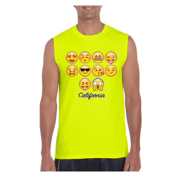 Mens Emoji Entourage Ultra Cotton Sleeveless T-Shirt