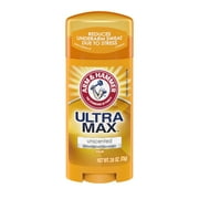 Arm & Hammer ULTRA MAX Solid Antiperspirant Deodorant, Unscented, 2.6 oz.