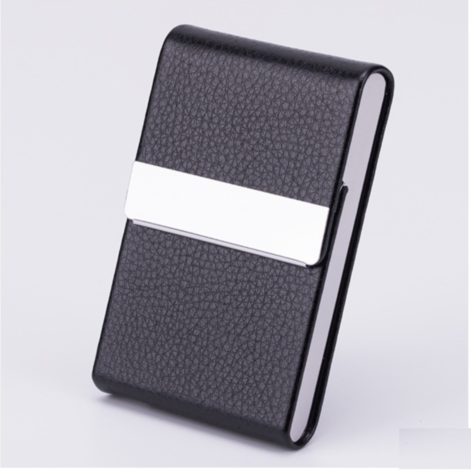 【ほぼ未使用】 VISITING CARD CASE Business Card Holder PU Leather Business Card Case Name Card