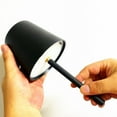 thumbnail image 4 of Book Reading Light, Cordless Table Lamp Simple Modern 3 Color Mode  For Bedroom Black,White, 4 of 8