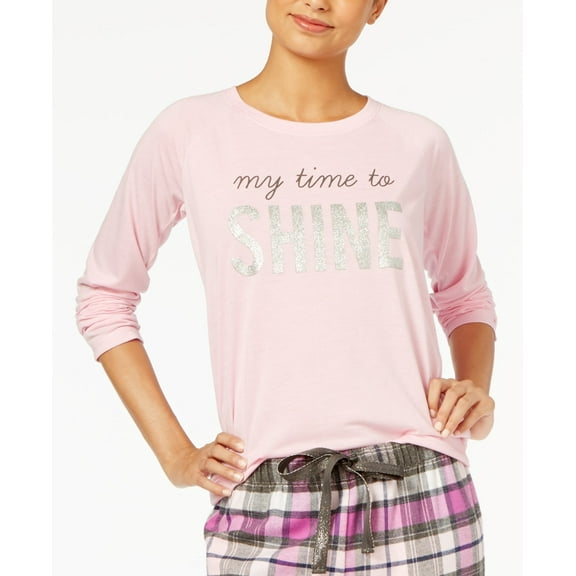 Jenni by Jennifer Moore Womens Graphic Print Pajama Top