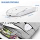 thumbnail image 2 of Ratón inalámbrico recargable Ratón inalámbrico pequeño y elegante con adaptador tipo C Vhermosa, 2 of 7