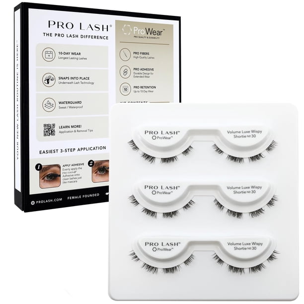 Toallita Eyelash Clusters Pro Lash ProWear Volume Luxe n.º 30