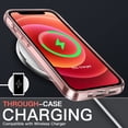thumbnail image 2 of JETech 3 in 1 Case for iPhone 12 Mini 5.4-Inch, with 2-Pack Screen Protector and 2-Pack Camera Lens Protector, Full Coverage Tempered Glass Film, Shockproof Bumper Phone Cover (Rose Gold), 2 of 7