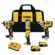 thumbnail image 1 of Kit combinado de llaves de impacto DEWALT 20V MAX XR, 3 herramientas con luz, 1 of 1