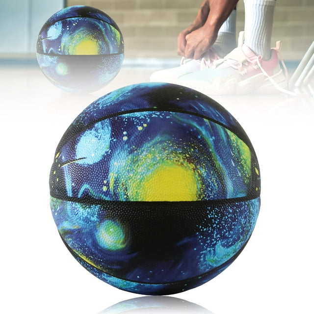 Maoww Travail Exquis Basketball de Sport Taille 7 pour Jeu de Jeunesse Application Multi-Simulateurs Extérieur