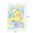 thumbnail image 4 of HEVIRGO 100Pcs/Set Hamster Cotton Ball Fine Absorbent Keep Warm Mini Winter Warm Hamster Nesting Colorful Balls for Home Use, 4 of 11