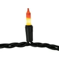 thumbnail image 5 of Northlight Candy Corn Halloween String Lights - Yellow and Orange - 20.5' Black Wire - 100ct, 5 of 5