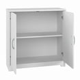 thumbnail image 6 of Bush Furniture Cabot Small Storage Cabinet with Doors in White, 6 of 8