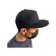 thumbnail image 4 of Gorra Plana Lisa Unitalla 7 Paneles Negra, 4 of 4
