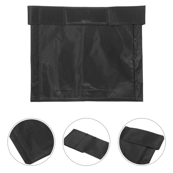 Milisten Acolchonado Para De Con Tejido De Tela Oxford Negro Resistente