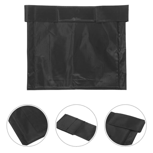 Milisten Acolchonado Para De Con Tejido De Tela Oxford Negro Resistente