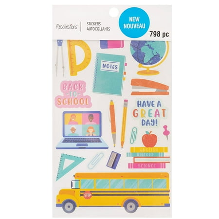 UPC: 0195158501483 | School Stickers by Recollections™