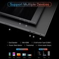 thumbnail image 5 of Yxk Monitor Portátil 4K 15.6"" 3840X2160 Uhd Usb-C Hdmi Laptop 100% Rgb Ips Pantalla Para Juegos De Computadora Hdr Altavoces De Viaje Y Cubierta Inteligente Para Computadora Portátil Xbox Ps5 Switch, 5 of 5