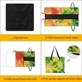 thumbnail image 3 of Colorful Tie Dye Vortex Outdoor Picnic Blanket, Foldable Waterproof Beach Mat, Portable Beach Blanket for Beach Camping, Hiking, Family Concerts, 3 of 7