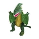 thumbnail image 2 of Animal de peluche Soledad 3D dinosaurio escolar verde con correas ajustables, 2 of 10