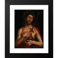 thumbnail image 2 of Lombard School 19x24 Black Modern Framed Museum Art Print Titled - Saint John the Baptist (16th Century), 2 of 5