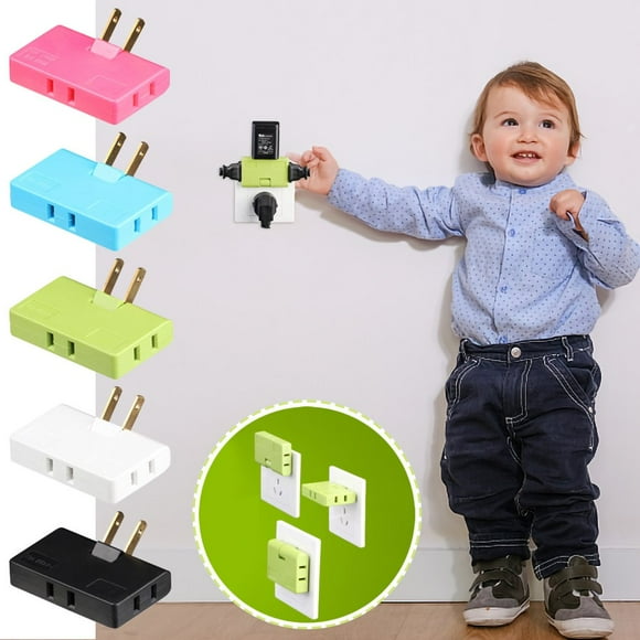 CNKOO Multi-head Plug Converter Split Type Converter 3 In 1 Rotatable Socket Converter