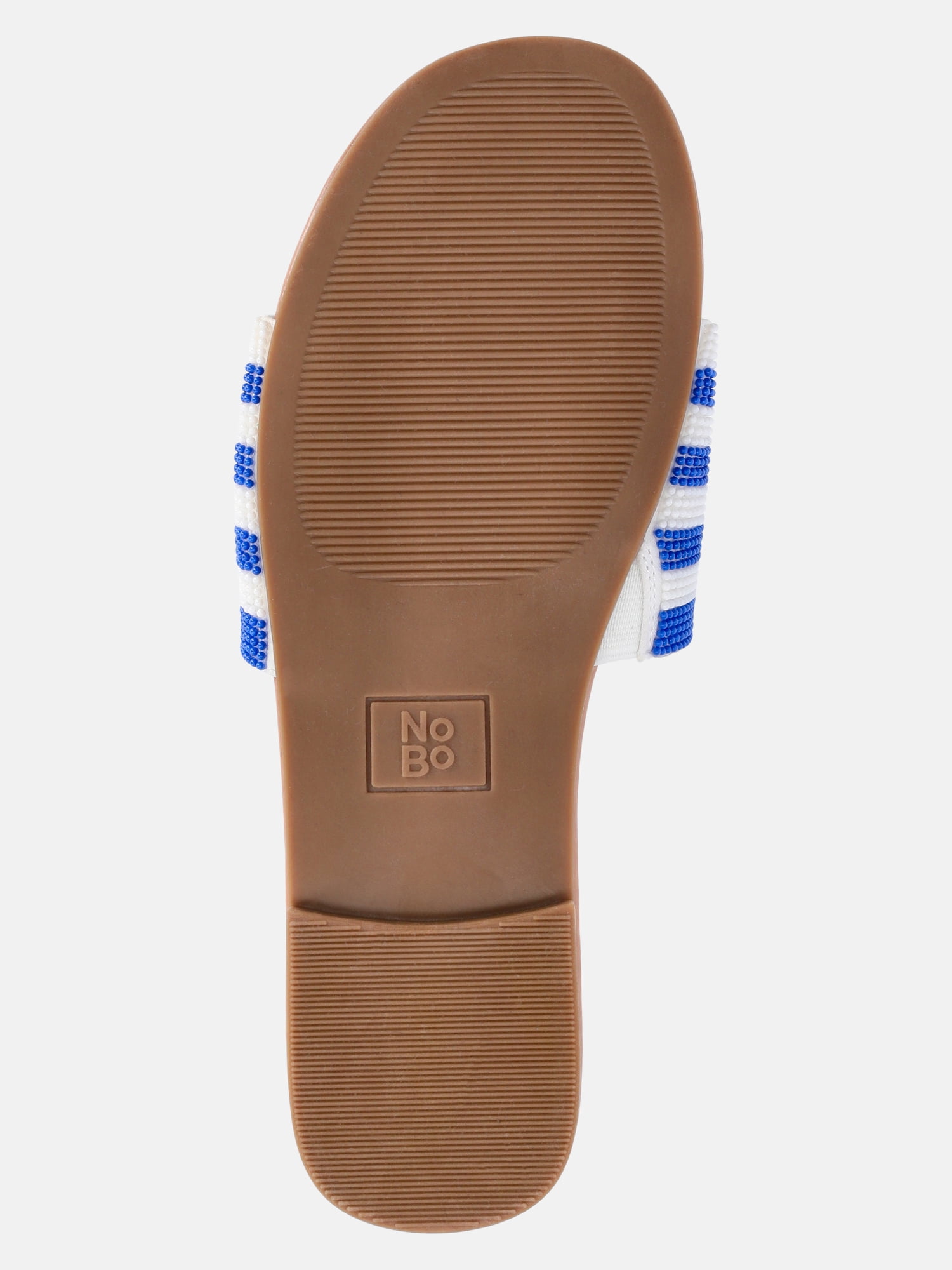 No Boundaries Women's Beaded Slide Sandals