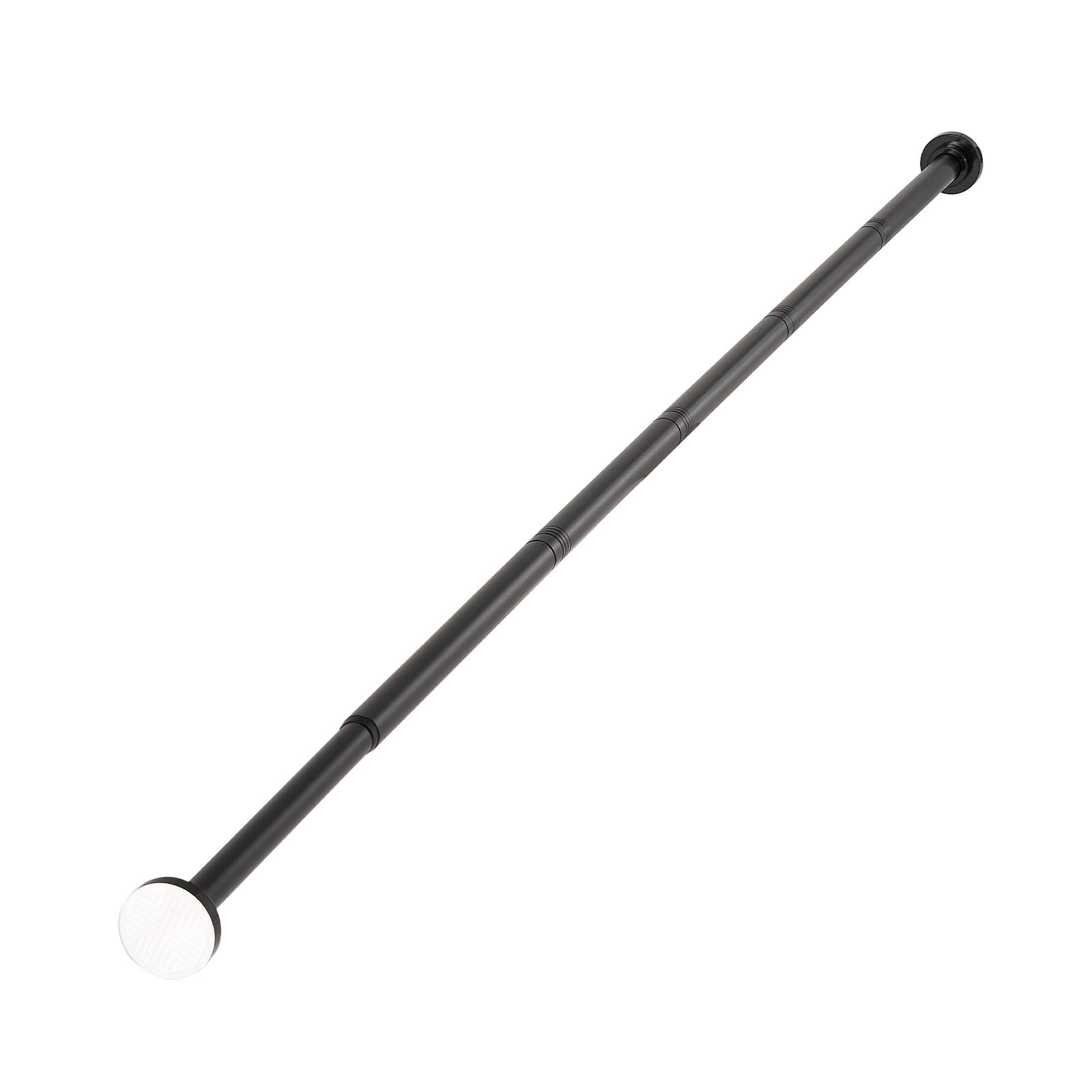 Tension Shower Curtain Rod, 28-76 Inch Adjustable Stainless Steel, 53 lbs Load Capacity with Brackets, Drill-Free Installation, Rust-Resistant for Bathroom