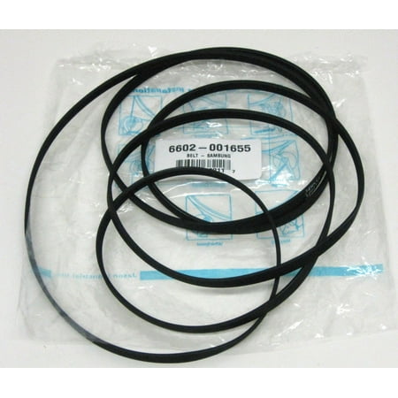 6602-001655 Dryer Belt for Samsung and for AP4373659 PS2407938 349533 (Samsung Washer And Dryer Pedestals Best Price)