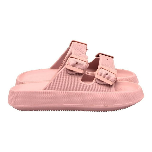 Sandalia George Talla 26 Confort con Hebilla Beige