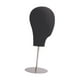 thumbnail image 4 of Modelo de cabeza de maniquí, pantalla resistente, sombreros para el cabello, postizos, soporte de exhibición para peluca negro, 4 of 8