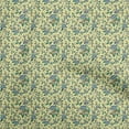 thumbnail image 1 of oneOone Cotton Poplin Twill Yellow Fabric Floral Fabric For Sewing Printed Craft Fabric By The Yard 56 Inch Wide, 1 of 5