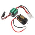 2024 Brushed Motor ESC Combo with 540 21T Brushed Motor 65A Waterproof