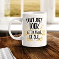 thumbnail image 2 of Don't Just Look At The Stars. Be One. 11oz Ceramic Coffee Mug | Home & Office Cups, 2 of 7