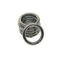 thumbnail image 3 of Rongfmy 6 Pieces Spring Gate O Rings 32mm Snap Clip for Bag Keychains Craft Supplies Black, 3 of 9