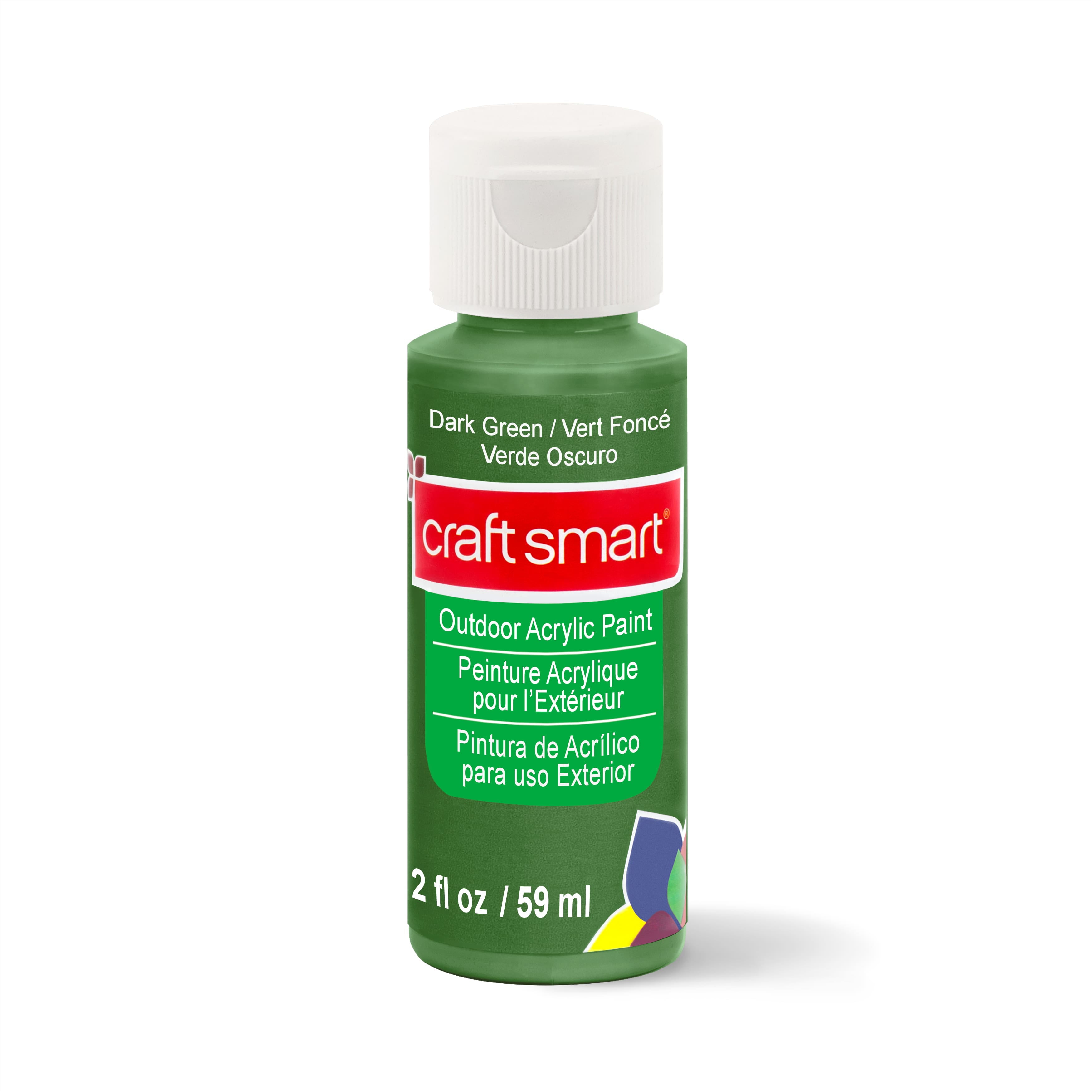 12 Pack Outdoor Acrylic Paint by Craft Smart®, 2oz.