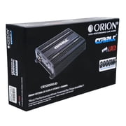 Orion Cobalt CBA2000.1D Monoblock 1-Channel Class D Amplifier for Car Subwoofer, 2000W MAX, 1/2/4 Ohm Stable, Adjustable Low Pass with Bass Boost, MOSFET Power Supply, Bass Knob Included