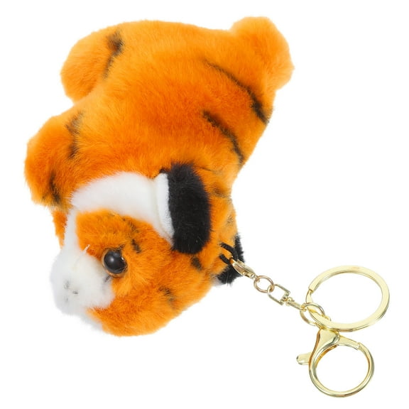 FRCOLOR Kids Plush Toy Keychain Pendant Soft Plush Key Chain Key Charms For Bag Charms Birthday Party Favors Car Interior Decorations