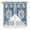 Blue, variant on Orange Boho Kitchen Window Curtains, Swag Curtains Valance for Bedroom Living Room Bathroom, Geometric Antique Tribal Retro Ethnic Rod Pocket Window Treatment Curtain Block Drapes 2 Panels 36"x36"