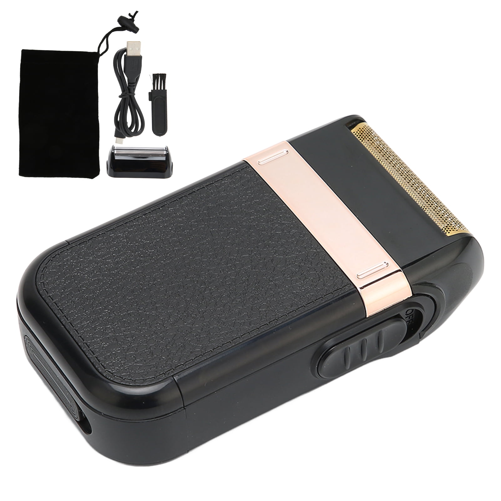 Electric Shaver, Multifunctional Foil Electric  Detachable Blade With Cleaning Brush For Home For Hair Salon