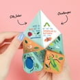 thumbnail image 3 of Big Dot of Happiness Buggin' Out - Bugs Birthday Party Cootie Catcher Game - Jokes and Dares Fortune Tellers - Set of 12, 3 of 5