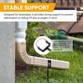 thumbnail image 5 of BallsFHK 2 Pack Rainwater Downspout , Downspout Adapters, Adjustable Size, Proof Anchors for Pipe Support, Easy to Install, 5 of 5