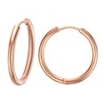 thumbnail image 1 of Stainless Steel Endless Small Hoop Earrings Diameter 0.9 Inch, 1 of 6