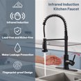 thumbnail image 3 of Three-function water outlet mode infrared induction kitchen faucet, 3 of 3