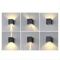 thumbnail image 5 of Lámpara de Pared LED de 12 W, Impermeable IP65, para Interiores, Sala de Estar, Dormitorio, Escaleras, Iluminación Interior y Exterior., 5 of 5