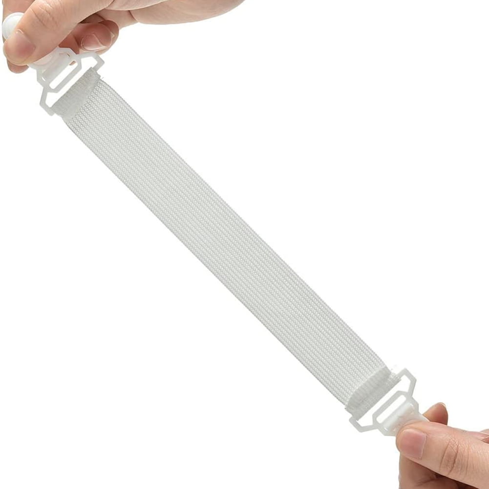 Khall 4pcs Household Bed Sheet Mattress Fasteners Strong Elastic Strap