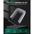 thumbnail image 2 of Scitoo Kit De Tapa De Consola Central Gris Para Gmc Sierra Silverado 2001-2007, 2 of 5