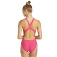thumbnail image 6 of Sporti Solid Wide Strap One Piece Swimsuit, High Cut, Unpadded, Athletic (Women’s), 6 of 12