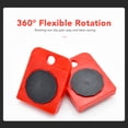 thumbnail image 5 of M Buder Furniture Mover Kit with Lifter Universal Wheels Heavy Duty Moving Tool for Cabinet Home Appliances, 12.6 in / 32 cm Red, 5 of 9