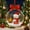 As shown, variant on Ireezec Snowman Spherical Ornament , Clear Glass Ball Decoration for Holiday Decor, Festive Mantelpiece and Xmas Tree Trimming, Merry Christmas Keepsake Gift for Home Party