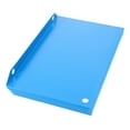 thumbnail image 1 of HEALEEP Easy to Clean Iron Pipe Rack Board Blue Home Iron Pipe Rack Plate 1Pack, 1 of 8