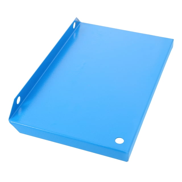 HEALEEP Easy to Clean Iron Pipe Rack Board Blue Home Iron Pipe Rack Plate 1Pack