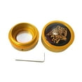 thumbnail image 4 of LOVIVER Pool Chalk Holder Aluminum Billiard Chalk Storage Metal Box, Pool Chalk Case Gold, 4 of 8